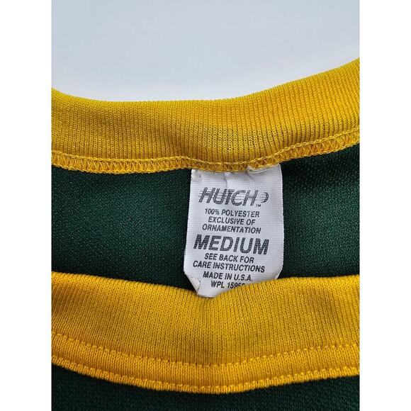 Vtg Hutch Unisex Youth M Green Bay Packers 4 Shirt - Picture 3 of 6